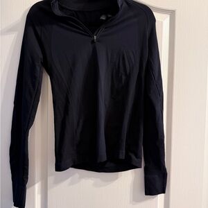 Sweaty Betty Midnight Long Sleeve Zip Top